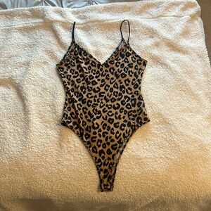 Women’s Leopard Print Body Suit
